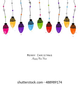 New year greeting card