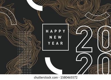 New Year Greeting Card Design