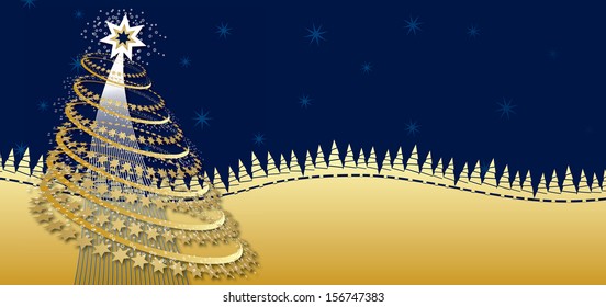 New year greeting card, new year greetings, wishes for Christmas and the new year, Christmas wishes, PF