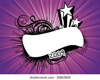 new year greeting pattern, vector illustration