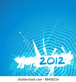New year grunge design