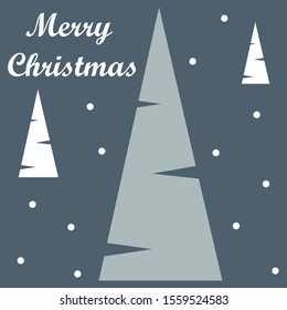 New Year holiday card vector illustration