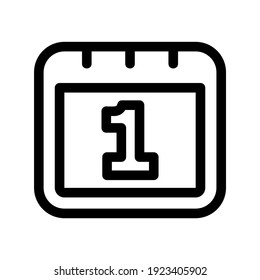 icono de año nuevo o logotipo símbolo de signo aislado ilustración vectorial de alta calidad estilo negro iconos vectores
