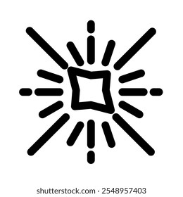 Icono de año Nuevo - Icono de fuegos artificiales