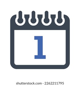 Icono de año nuevo, Vector Graphics