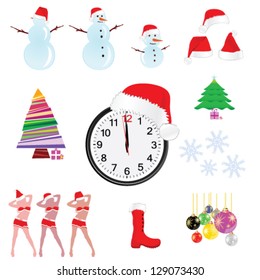 new year icon vector illustration