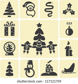 New year icons