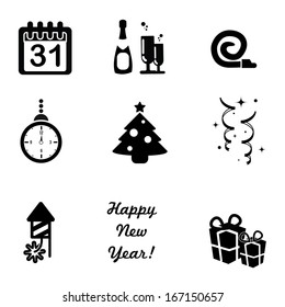 New year icons