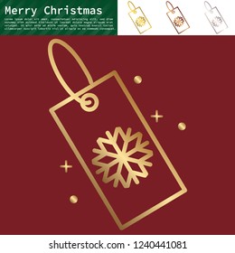 New Year Icons.Christmas Party Elements.Vector Illustration