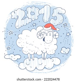 New Year illustration 2015