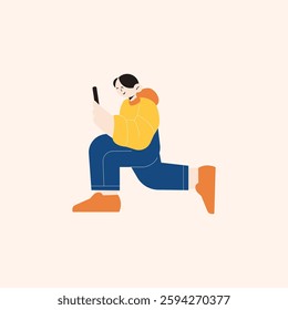New Year Illustration for design needs, Landing Pages, Animation, Apps, Presentations, Content Creator and other Promotions