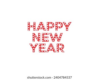 New year lettering collection, illustration with typography letter,Realistic vertical poster template, in beautiful golden lettering,Happy new year background. golden shiny numbers with confetti and r