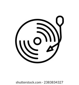 new year line icon stock illustration 