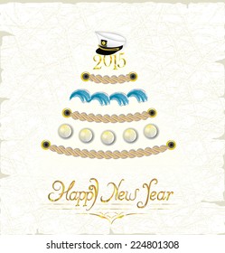 New Year in a marine style