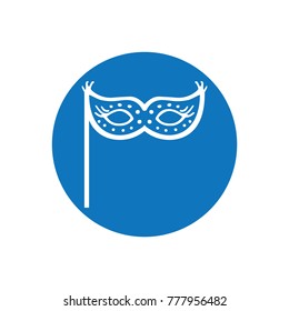 New year mask icon
