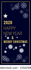 NEW YEAR and MERRY CHRISTMAS SIGN