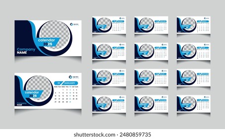 new year modern creative calendar design
