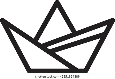 New Year Offering Paper Outline Icon