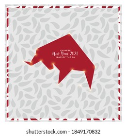 New Year of the ox 2021.