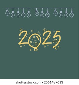 New Year Party, New Year Celebration, Chinese Year 2025,Spring Holidays, Happy thanksgiving day, Happy Valentines day, New Years Eve, Happy New Years gold, 2025 calendar