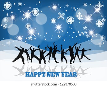 New Year Party design