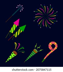 new year party element design, suitable for your party  element asset