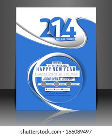 New Year Party Flyer & Poster Cover Template 