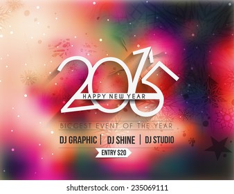 New Year Party Flyer & Poster Template Design