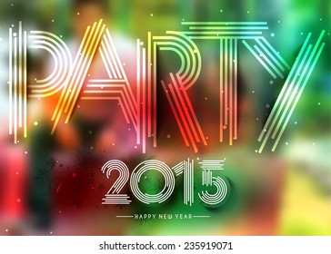 New Year Party Flyer & Poster Template Design 