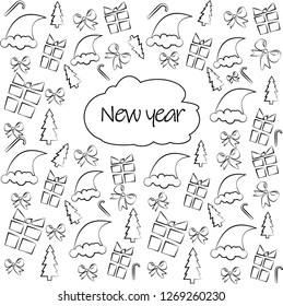 New Year Pattern