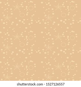 New Year pattern. Christmas decorations. Snowflakes