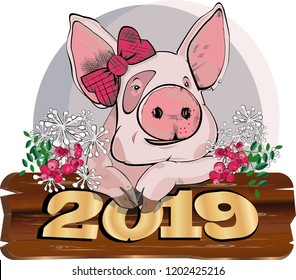 
new year, the year of the pig