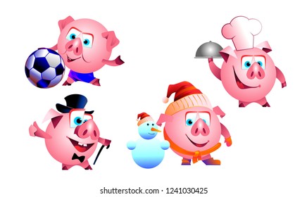 New Year Pigs
