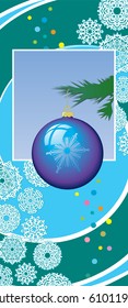New Year postcard