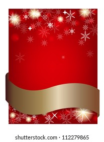 New Year postcard. Vector illustration