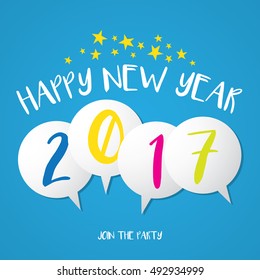 New Year poster