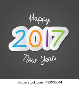New Year poster