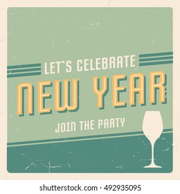New Year poster