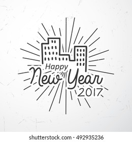 New Year poster