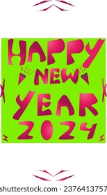 New year poster reperence 2024