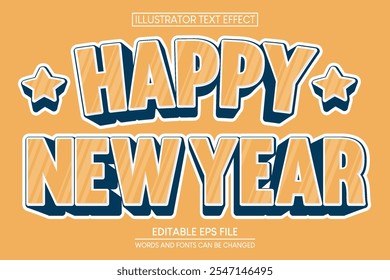 New Year Promo Text Effect.editable text effect