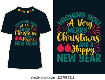 New Year Quotes T-shirt Design Vector