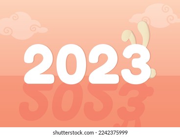 New Year Rabbit ears 2023