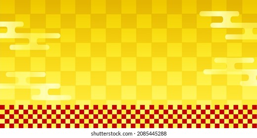 New Year red and white first sale background 