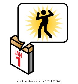 New year resolution - get active and healthy.