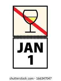 New Year Resolution - Quit Alcohol / Drinking. 