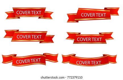 New year Ribbon vector