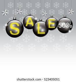 New Year Sale background