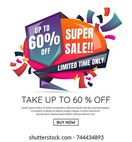 New Year sale Background Vector background for banner, poster, flyer