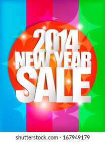 New Year Sale Paper Folding Design 